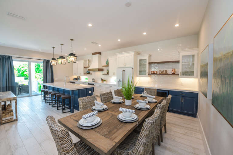Open Concept Dining Area