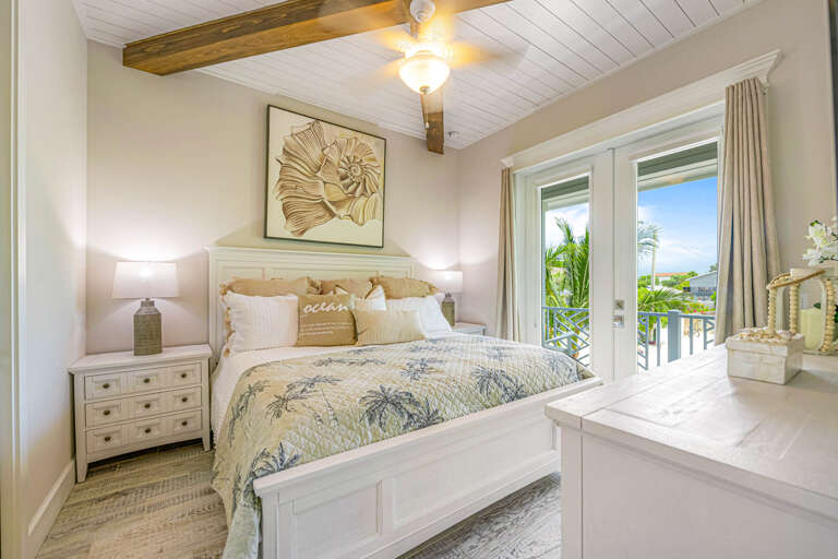 Fourth Bedroom, King Bed with Balcony