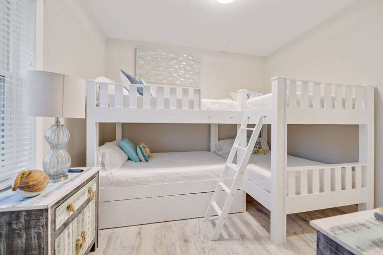 Seventh Bedroom, Two Full-over-Full bunk beds