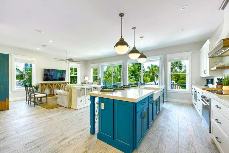 Kitchen and Living Room