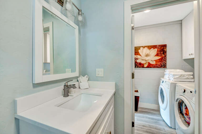 Laundry off the Ensuite Bathroom