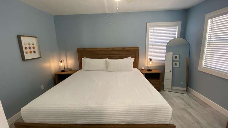 Primary Bedroom, King bed