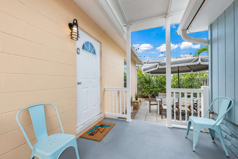 Entrance to Main Cottage