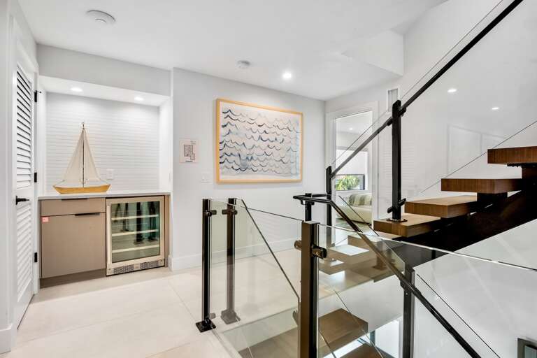 Kitchenette with Easy Stair Access