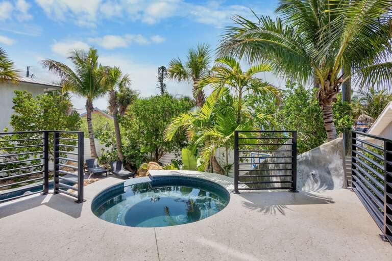 Spa with Direct Pool Access