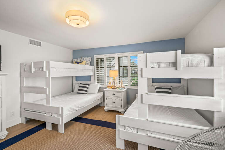 Fourth Bedroom - Two Twin Bunks