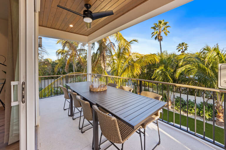 Balcony Dining Area