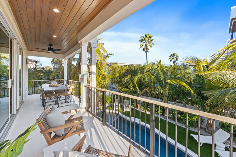 Living Room Balcony, Seating and Dining