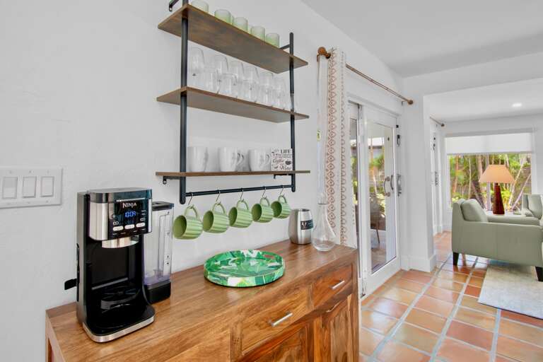 Bright kitchen with ample storage