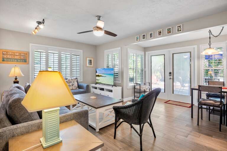 Living Area, Dining Area