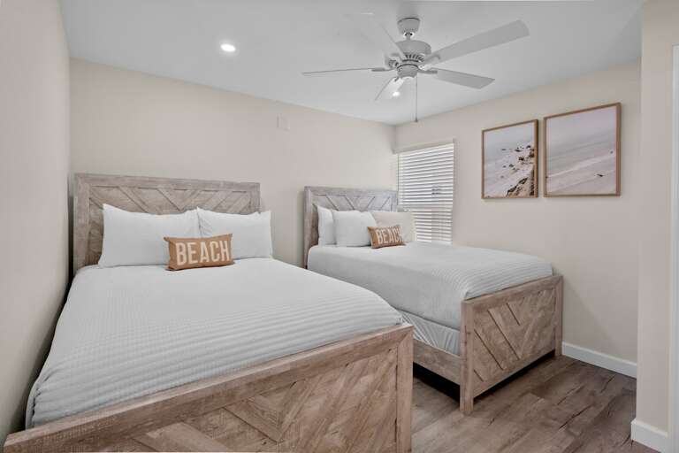Second Bedroom, Two full beds