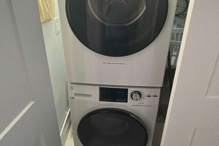 In-unit washer and dryer