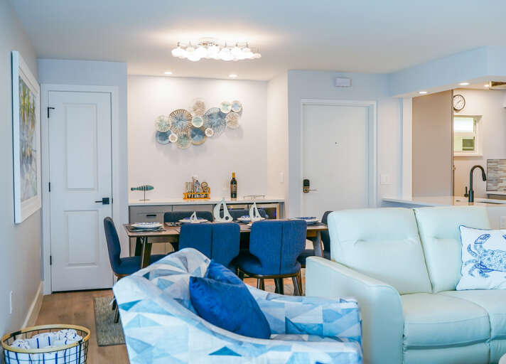Open living room