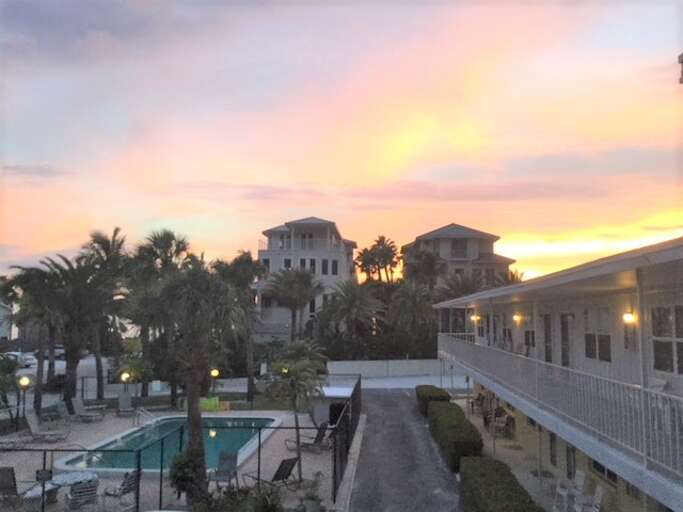 Stunning beach view from the condo