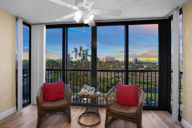 Seating Area, Sunset View