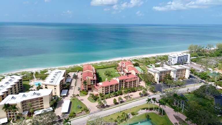 Aerial View to Beach