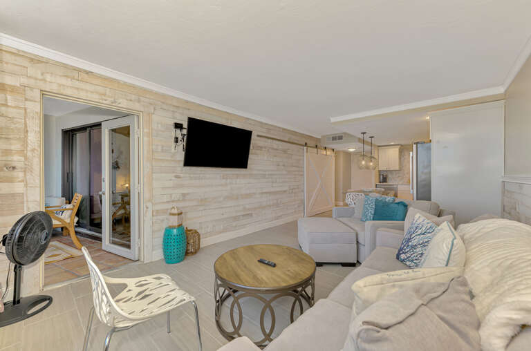 Living Area with TV