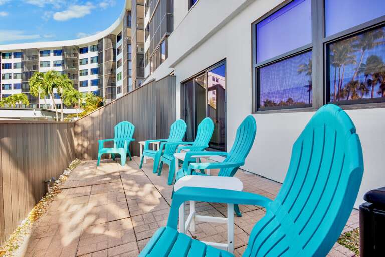 Den Balcony Seating