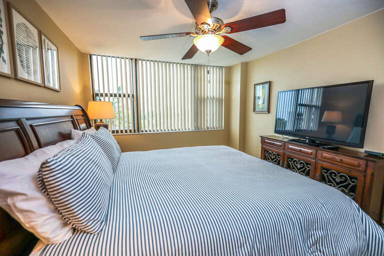 Primary Bedroom, King with TV