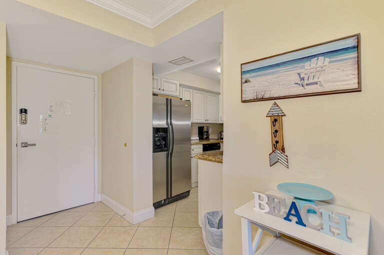 Entrance, Kitchen