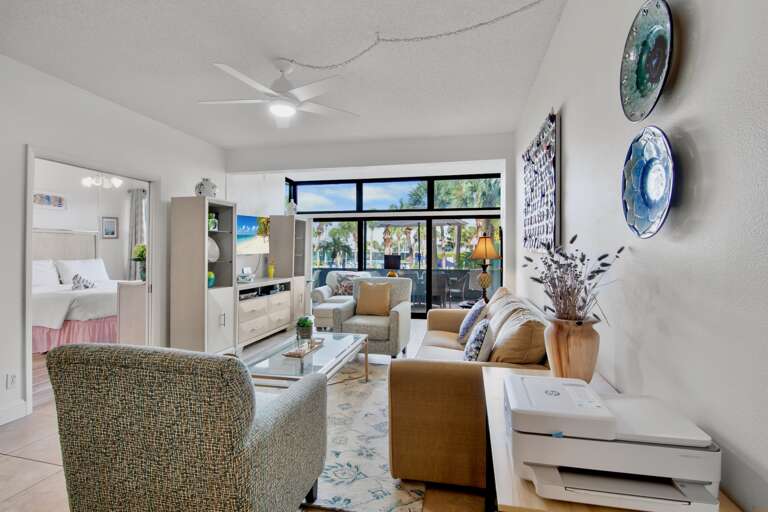 Living Room with TV