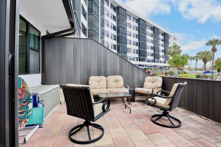 Outdoor Lounge Area