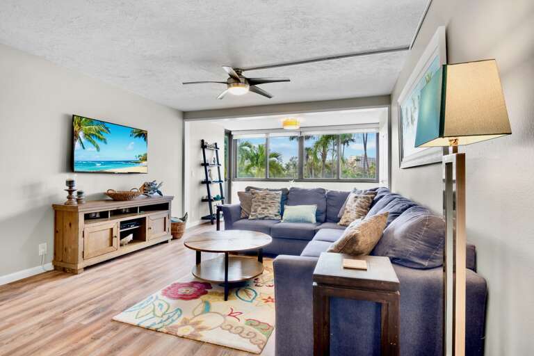 Living Area with TV