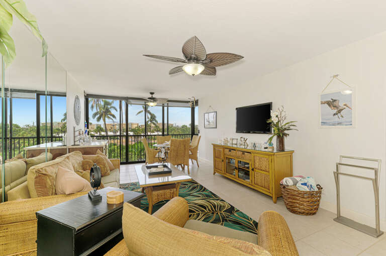 Living Area with TV