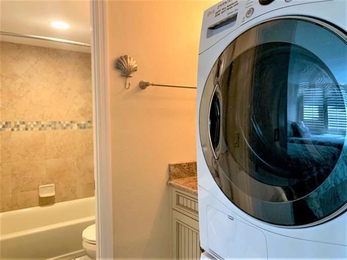 Second Bathroom, Washer and dryer