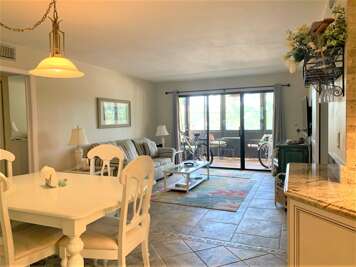 Open-concept Living area