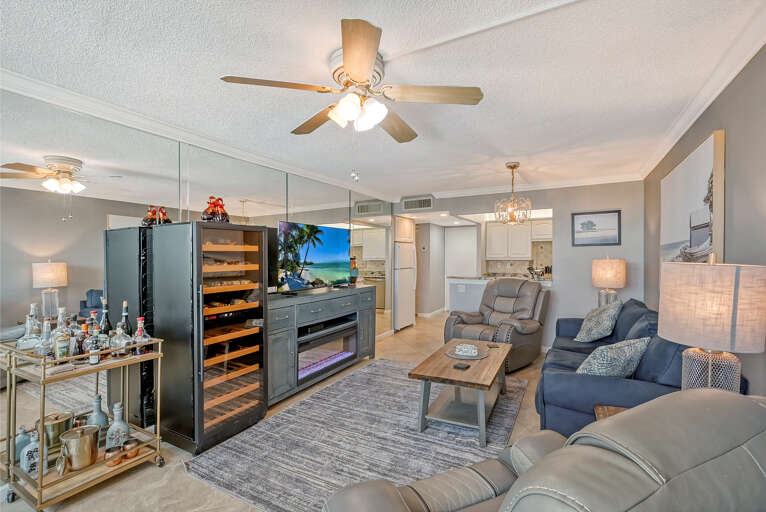 Living Area with Sleeper sofa