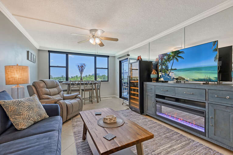Living Room with TV
