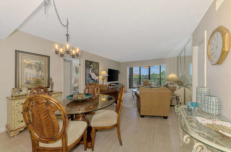Dining and Living Area
