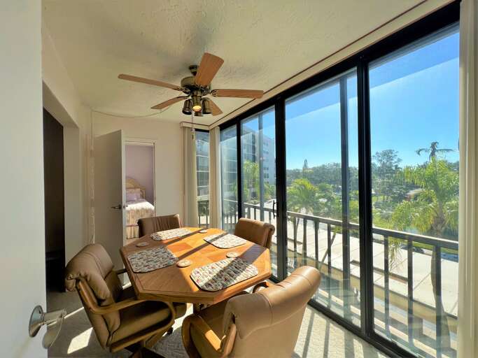 Table with Outdoor Views