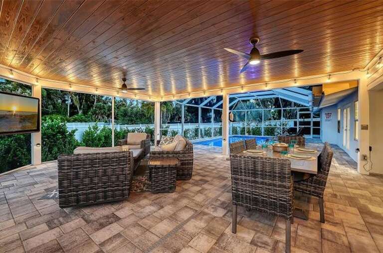 Outdoor Lounge Area