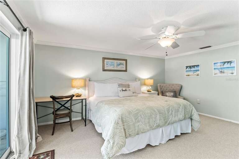 Primary Bedroom, King bed