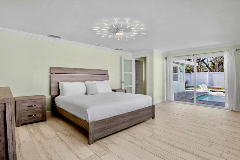 Primary Bedroom, King bed