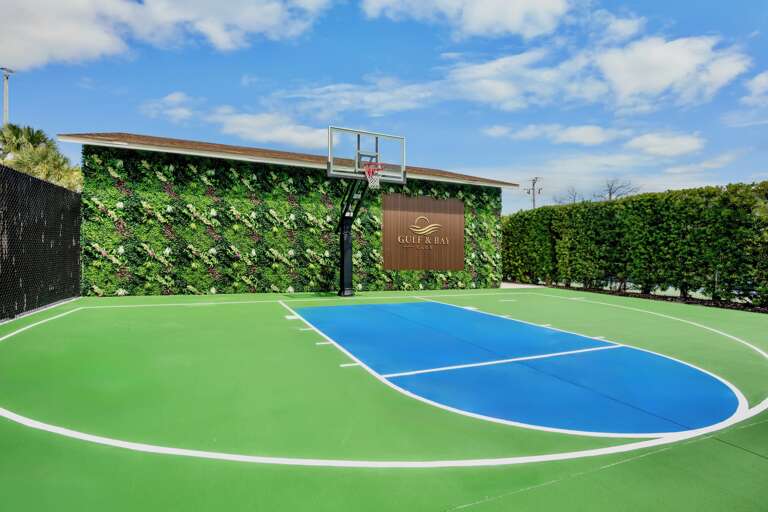 Gulf and Bay Club Basketball Court