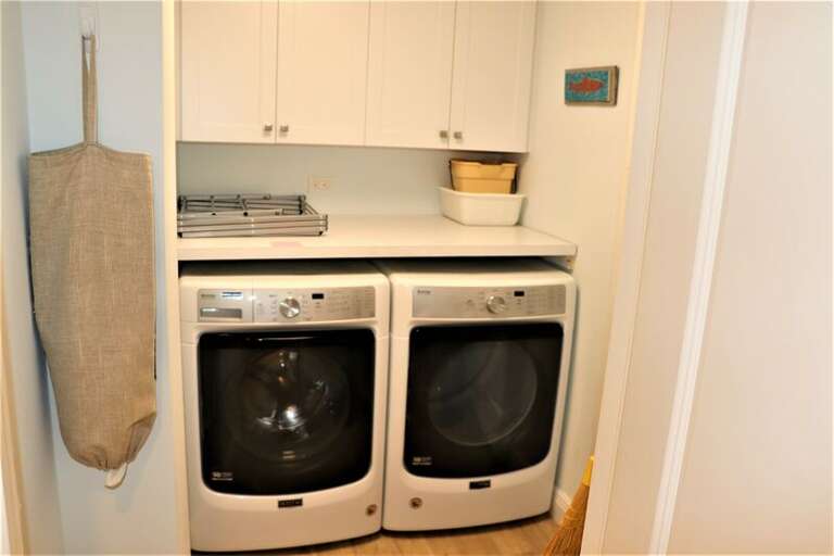 Washer and dryer in unit