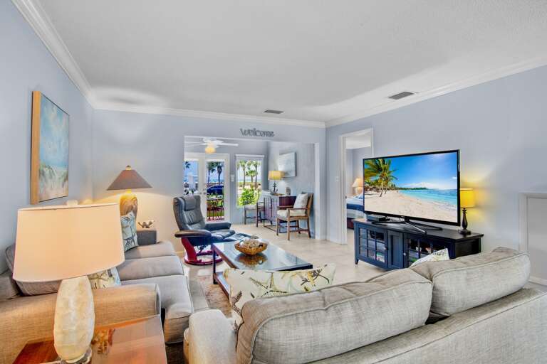 Living Area with TV