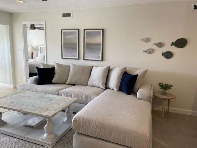 Living Area with TV