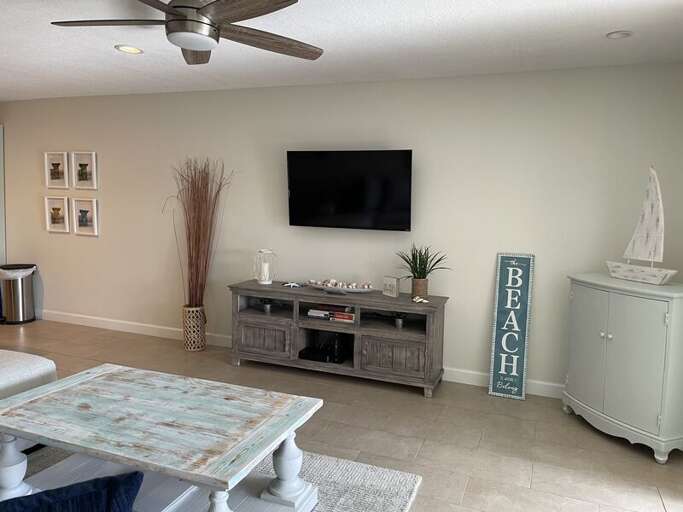 Living Area with TV