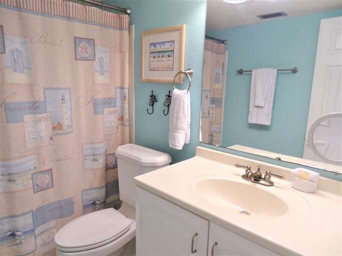 Hall Full Bathroom