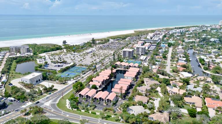 Our House at the Beach Aerial