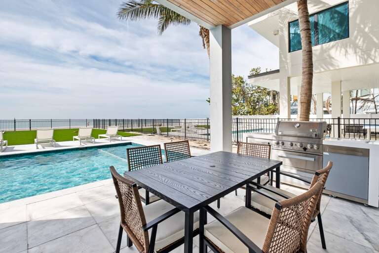 Poolside Lounge Area