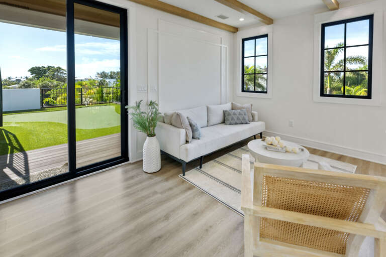 Indoor lounge