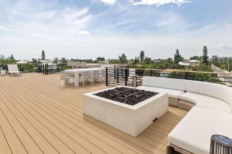 Rooftop Lounge Area