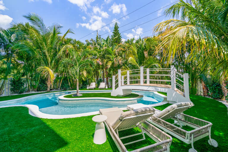 Lazy River Style Pool and Spa