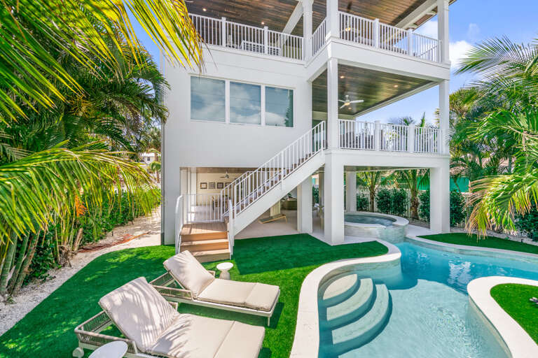 Lazy River Style Pool and Spa