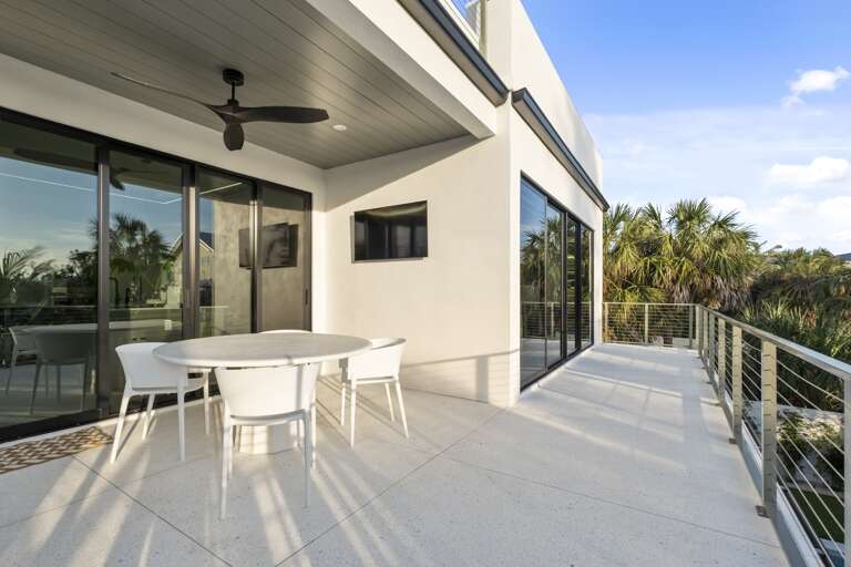 Upstairs Balcony